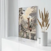 Kedinin Yaratılışı Kanvas Tablo thumbnail 3