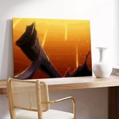 Anime Gökyüzü Kanvas Tablo thumbnail 3