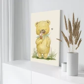 Dondurmalı Ayı Kanvas Tablo thumbnail 3