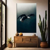 Kara Kartal Kanvas Tablo thumbnail 1