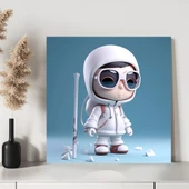 Soğuk Kış Günü Kanvas Tablo thumbnail 3