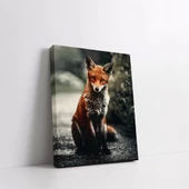 Tilki Kanvas Tablo thumbnail 2