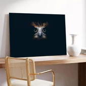 Sessiz Baykuş Kanvas Tablo thumbnail 3