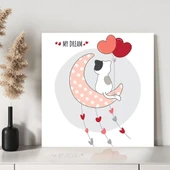 Ayda Kedi Kanvas Tablo thumbnail 3