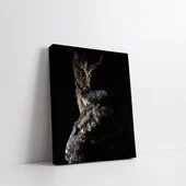 Baykuş Kanvas Tablo thumbnail 2