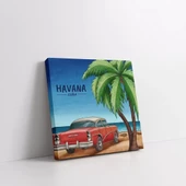 Havana Rüyası Kanvas Tablo thumbnail 2