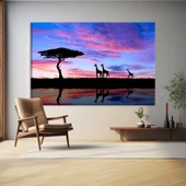 Afrika Manzarası Kanvas Tablo thumbnail 1