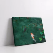 Göletin Sakinleri Kanvas Tablo thumbnail 2