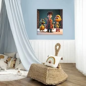 Macera Takımı Kanvas Tablo thumbnail 1