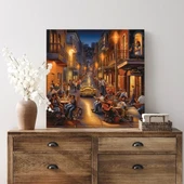 Gece Vardiyası Kanvas Tablo thumbnail 2