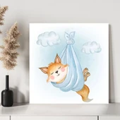 Bulutların Arasında Kanvas Tablo thumbnail 3