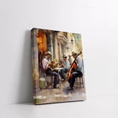 Sokak Konseri Kanvas Tablo thumbnail 3