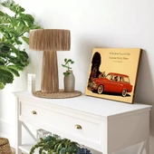 Klasik Vagon Hayali Kanvas Tablo thumbnail 3