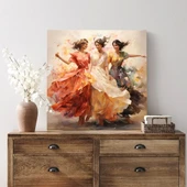 Flamenko Tutkusu Kanvas Tablo thumbnail 2