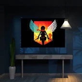 Attack On Titan Logo Kanvas Tablo thumbnail 1