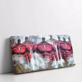 Attack On Titan Çoklu Kanvas Tablo - 2