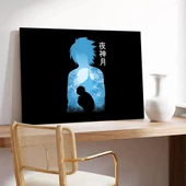 Mavi Anime Kanvas Tablo thumbnail 3