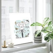 Fil Şenliği Kanvas Tablo thumbnail 3