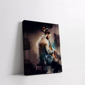 Çello Hüznü Kanvas Tablo thumbnail 3