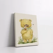 Dondurmalı Ayı Kanvas Tablo thumbnail 2