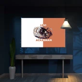 Attack On Titan Levi Kanvas Tablo thumbnail 1