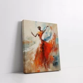 Flamenkonun Ritmi Kanvas Tablo thumbnail 3