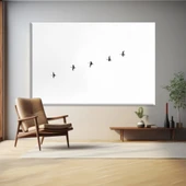 Uçan Kuşlar Kanvas Tablo thumbnail 1