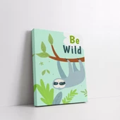 Daldaki Meraklı Kanvas Tablo thumbnail 2