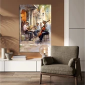 Sokak Konseri Kanvas Tablo thumbnail 1