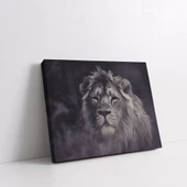 Aslan Portresi Kanvas Tablo thumbnail 2