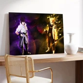 Naruto Ve Sasuke Kanvas Tablo thumbnail 2