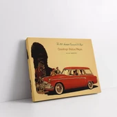 Klasik Vagon Hayali Kanvas Tablo thumbnail 2