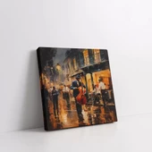 Klasik Akşam Kanvas Tablo thumbnail 3