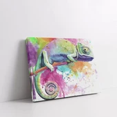 Kamelyonun Renk Dansı Kanvas Tablo thumbnail 2