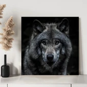 Yabani Bakışlar Kanvas Tablo thumbnail 3