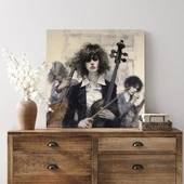 Dağılan Orkestra Kanvas Tablo thumbnail 2