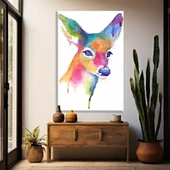 Renkli Ceylan Kanvas Tablo thumbnail 1