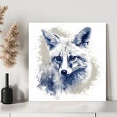 Ormanın Gözleri Tilki Kanvas Tablo thumbnail 3