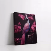 Tavus Kuşu Kanvas Tablo thumbnail 2