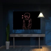 Death Note Kırmızı Kanvas Tablo thumbnail 1