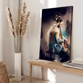 Çello Hüznü Kanvas Tablo thumbnail 2