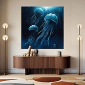 Denizin Derin Sırları Kanvas Tablo thumbnail 1