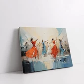 Melodik Dalgalar Kanvas Tablo thumbnail 3