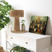 Etnik Çalgılar Orkestrası Kanvas Tablo thumbnail 2