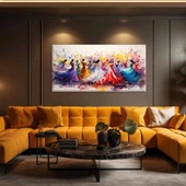 Yaşamın Dansı Kanvas Tablo thumbnail 1