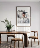 Çerçevesiz Poster Genç Subay Mustafa Kemal - 5