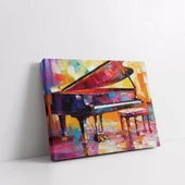 Sanatın Melodisi Kanvas Tablo thumbnail 3