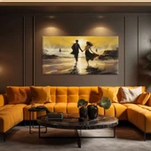 Dalgaların Dansı Kanvas Tablo thumbnail 1