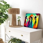 Dans Eden Renkler Kanvas Tablo thumbnail 2