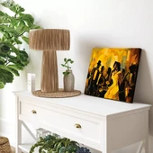 Turuncu Serenat Kanvas Tablo thumbnail 2